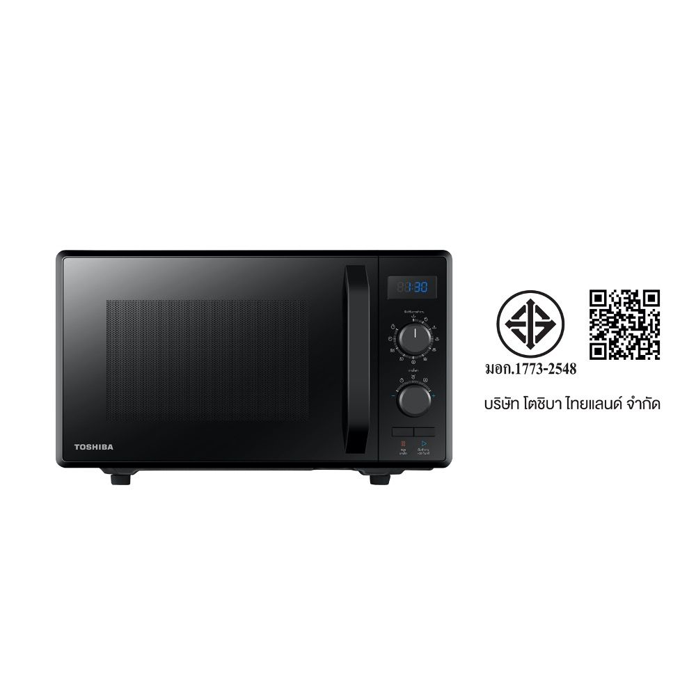 TOSHIBA ไมโครเวฟ+ย่าง 24ลิตร MW2-AG24PC(BK)