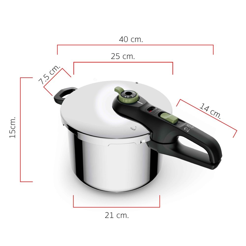 TEFAL หม้ออัดแรงดันSECURE TRENDY 4 ลิตร