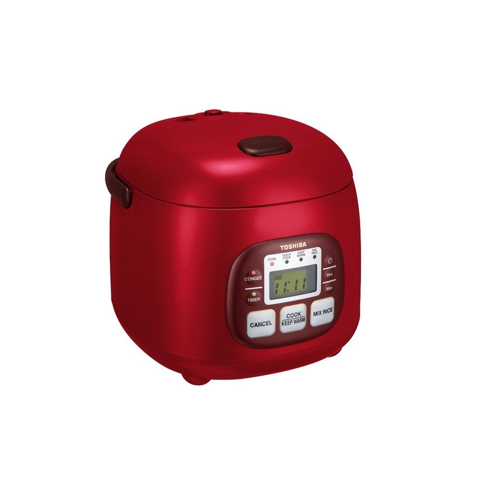 TOSHIBA หม้อหุงข้าวคอมฯ 0.5ลิตร #RC-5MM(R)