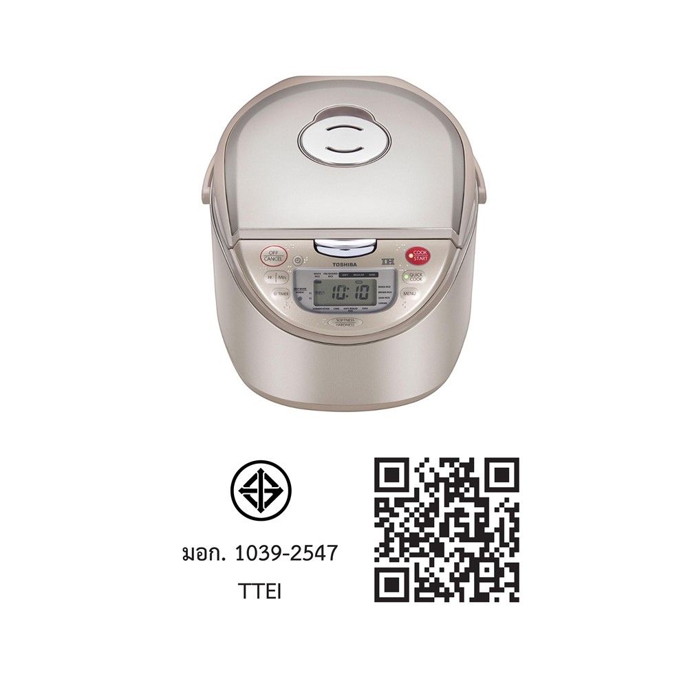 TOSHIBA หม้อหุงข้าว 1ลิตร #RC-10RHT2 IH