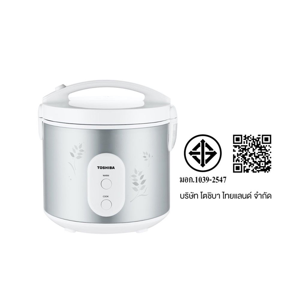 TOSHIBA RICE COOKER 1L #RC-T10JR(S)