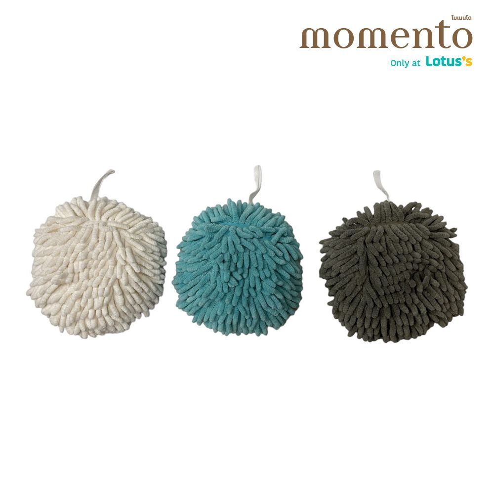 MOMENTO ผ้าเช็ดมือตัวหนอน(คละแบบ)