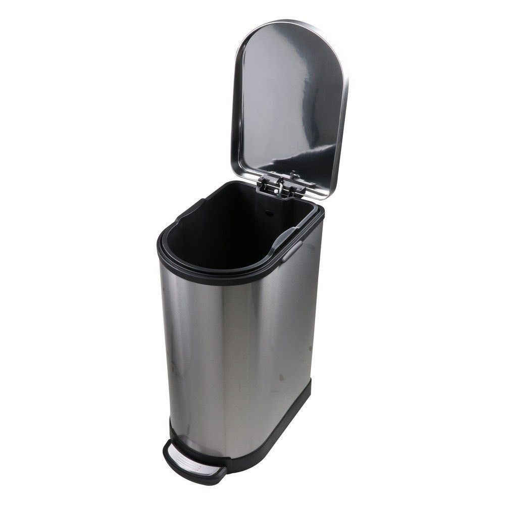 ถังขยะสแตนเลสแบบเหยียบ 10L