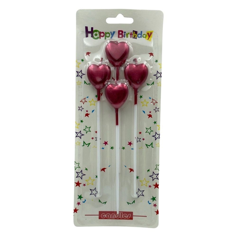 BIGS HEART CANDLE (ASSORTED)