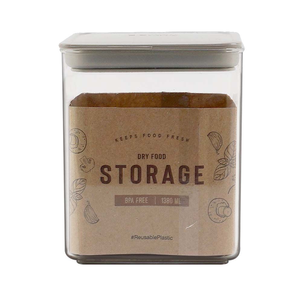 DOUBLE LOCK AIRTIGHT CANSTER ROUND 1380ML.8134