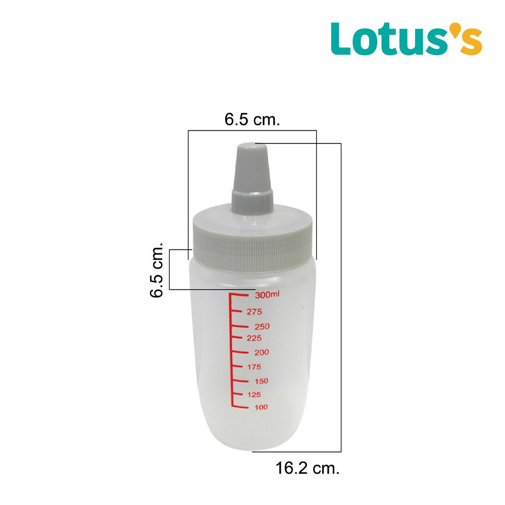 โลตัส ขวดซอส 300 ML. แพ็ค 6 ชิ้น