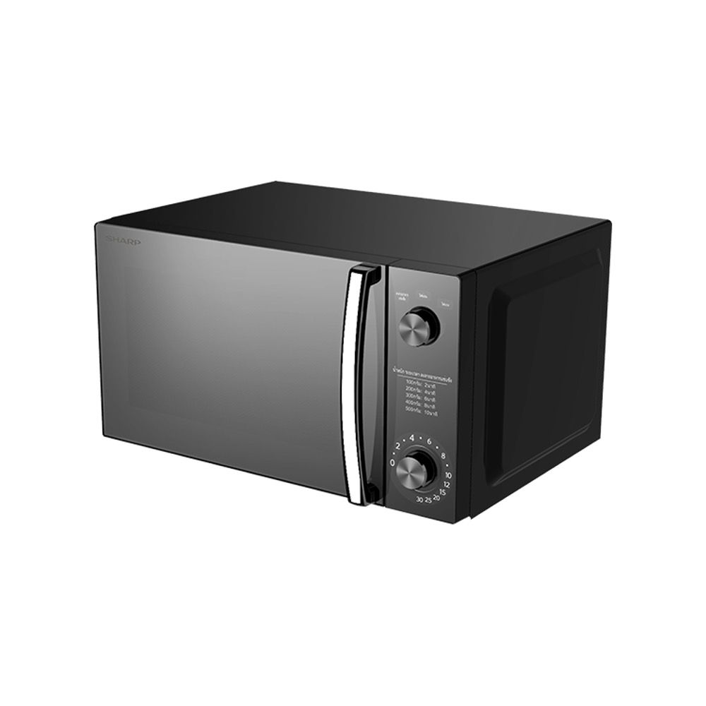 SHARP ไมโครเวฟ ระบบอนาล็อกไร้จานหมุน 20 ลิตร R-2121FG-K