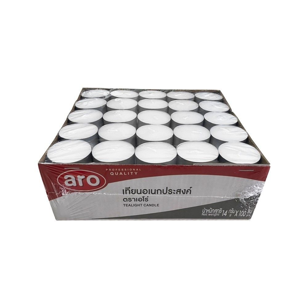 ARO TEALIGHT CANDLE 1X100 PCS.