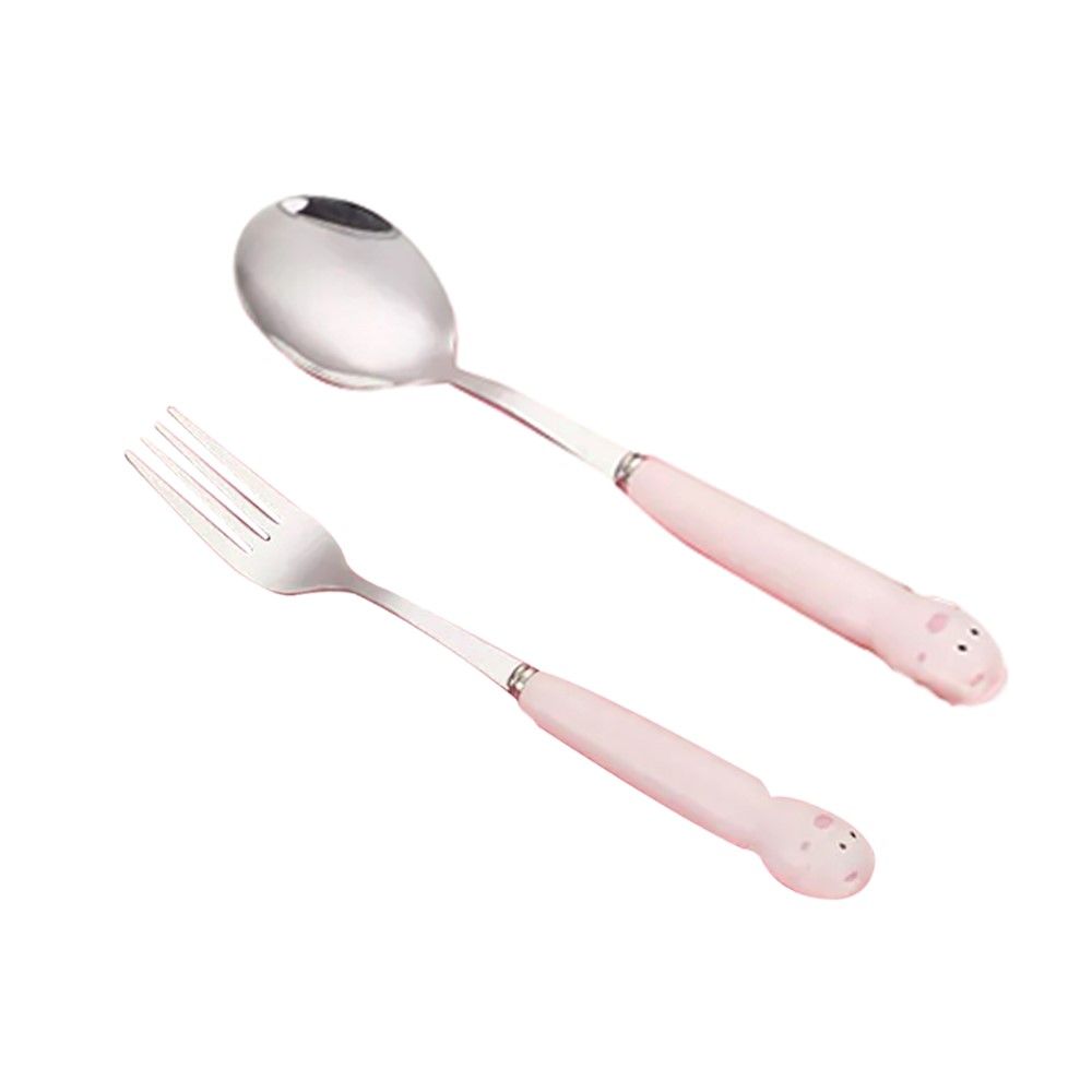 ช้อนส้อมพกพา (คละแบบ)