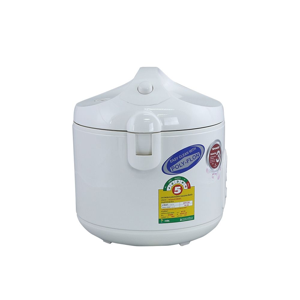 SHARP หม้อหุงข้าวอุ่นทิพย์ 1L #KS-R11ST (คละแบบ)