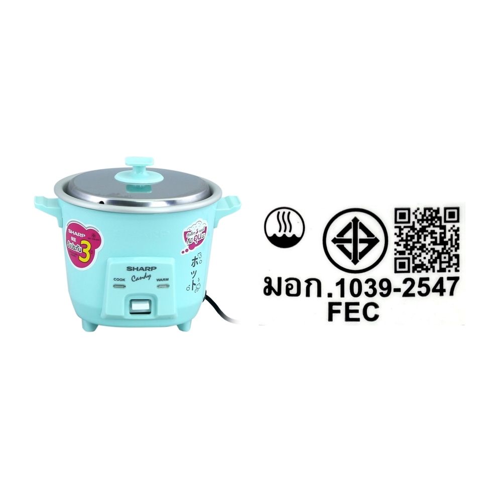 SHARP RICE COOKER 0.3L #KSH-Q03 (ASSORTED)