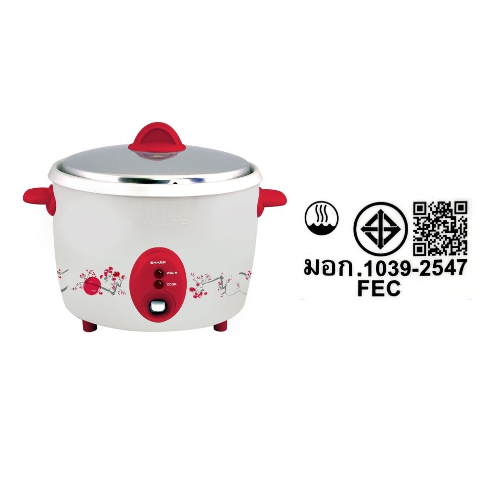 SHARPS หม้อหุงข้าวชาร์ป 1.1 ลิตร #KSH-D11 (คละแบบ)