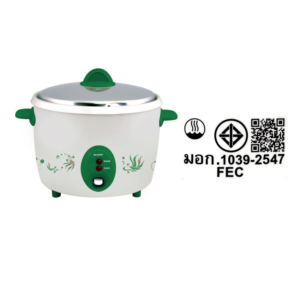 SHARPS หม้อหุงข้าวชาร์ป 1.5 ลิตร #KSH-D15 (คละแบบ)