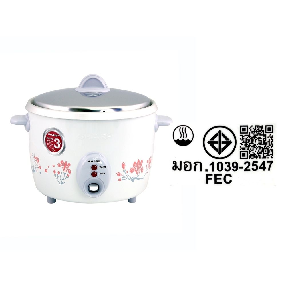 SHARPS ELECTRIC RICE COOKER 1.8L #KSH-D18 (ASSORTED)