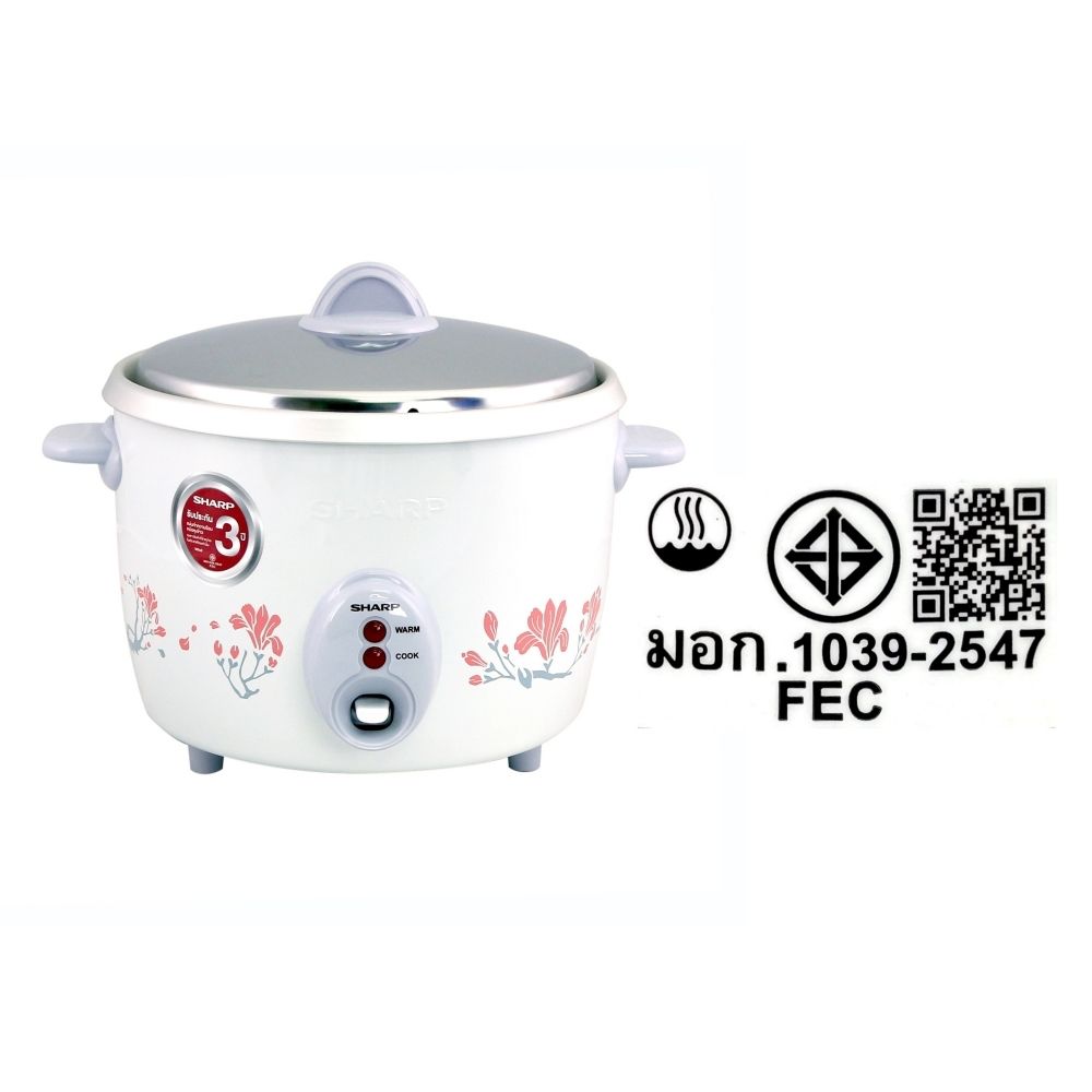 SHARPS ELECTRIC RICE COOKER 2.2L #KSH-D22 (ASSORTED)