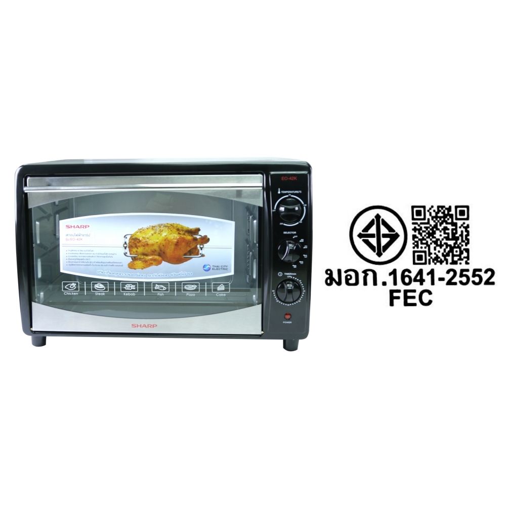 SHARP เตาอบ 42 ลิตร 1800 W EO-42K