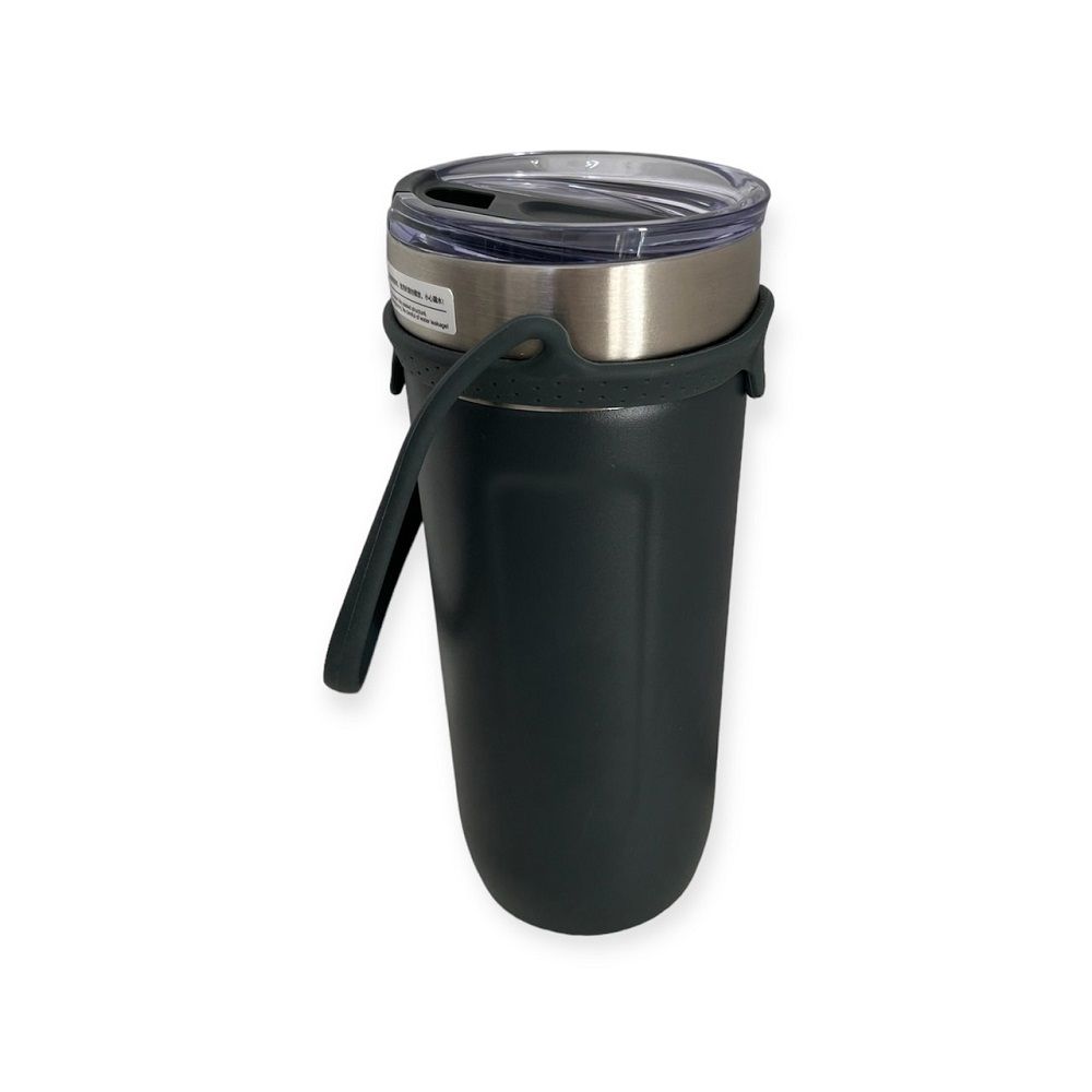 แก้วเก็บความเย็นซิลิโคลสีดำ24ออนซ์