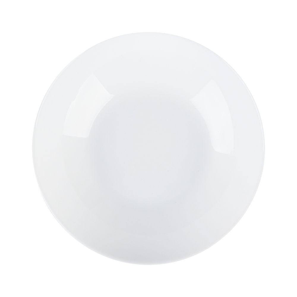 จานโอปอลสีขาวขนาด 8 นิ้ว