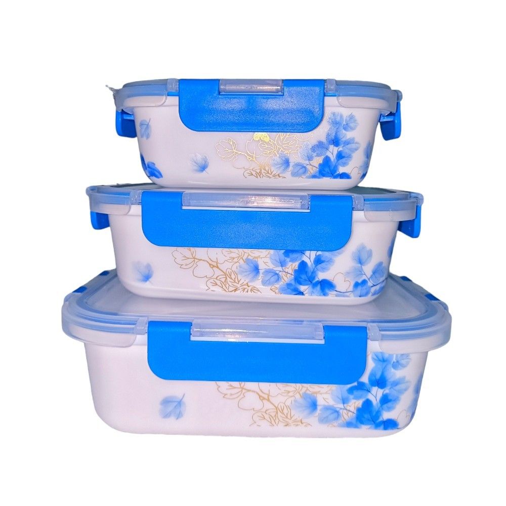 SET FOOD SAVER OPAL TILE 6 PCS (ASSORTED)