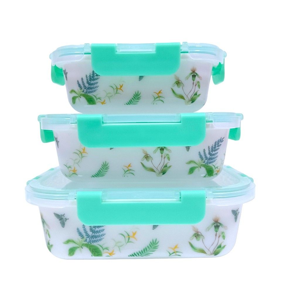 SET FOOD SAVER OPAL TILE 6 PCS (ASSORTED)