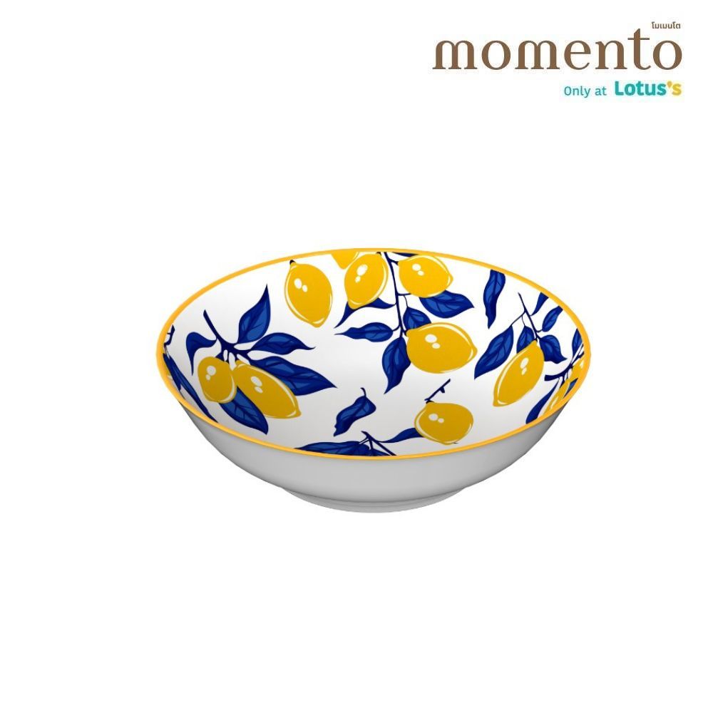 MOMENTO BOWL WIDE MOUTH CERAMIC 8 INCH (ASSORTED)