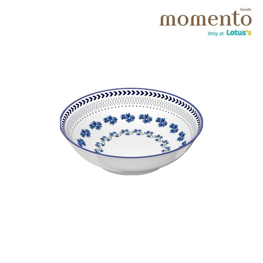 MOMENTO BOWL WIDE MOUTH CERAMIC 8 INCH (ASSORTED)
