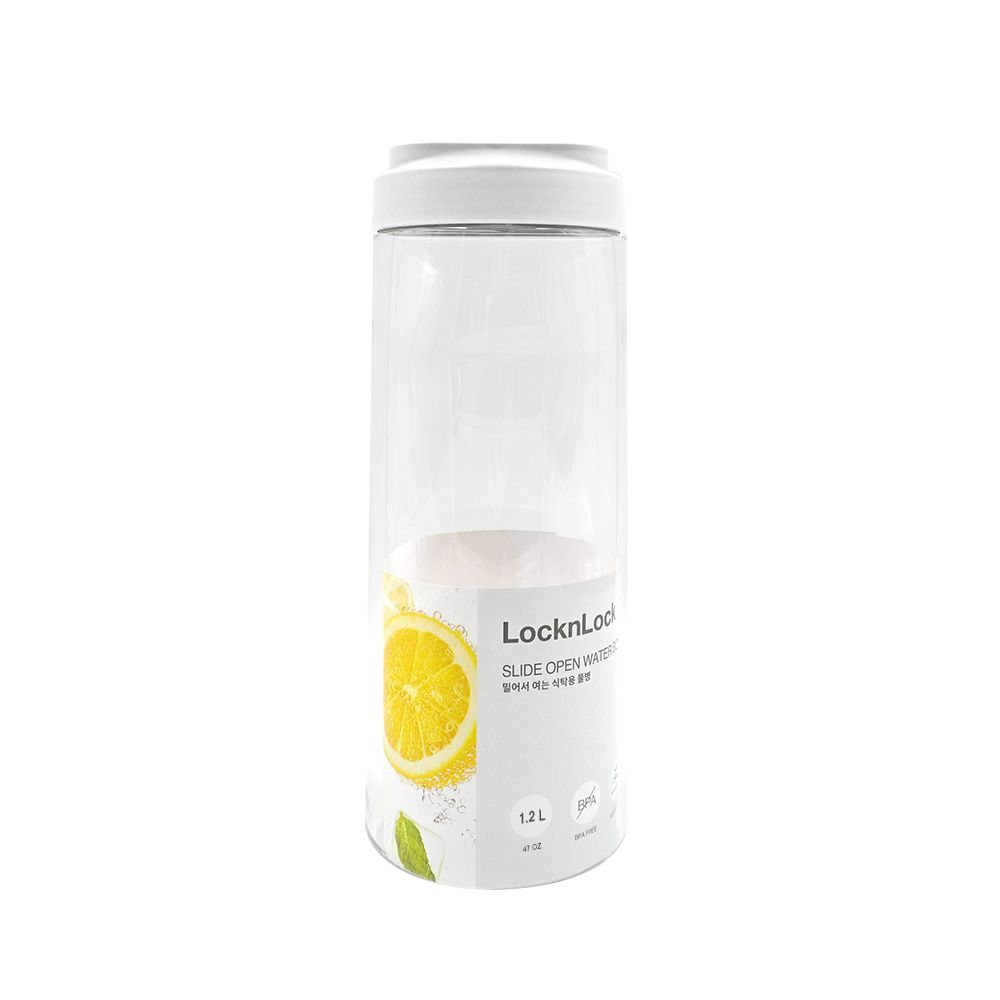 LOCK N LOCK WATER BOTTLE WHITE 1.2 L