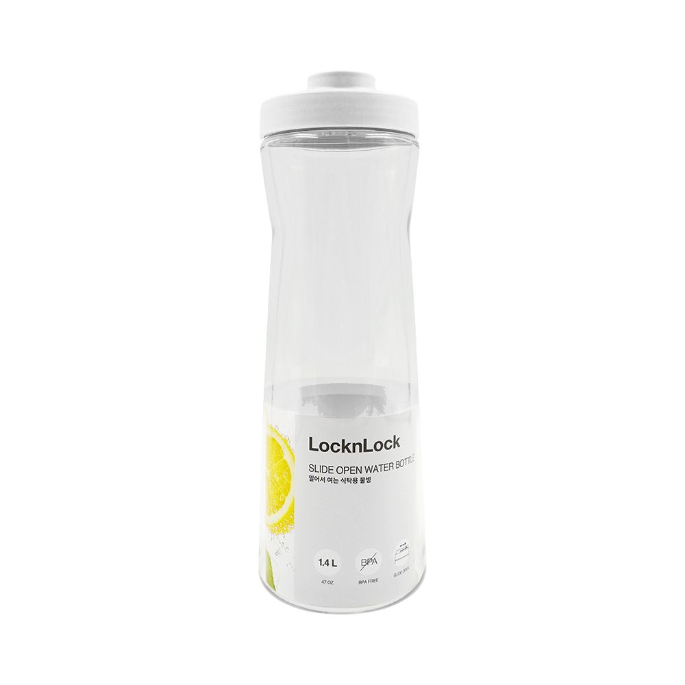 LOCK N LOCK WATER BOTTLE WHITE 1.4 L.