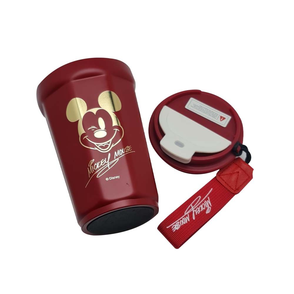 LOTUSS DISNEYแก้วสเตนเลสมิกกี้สีแดง 320 ML