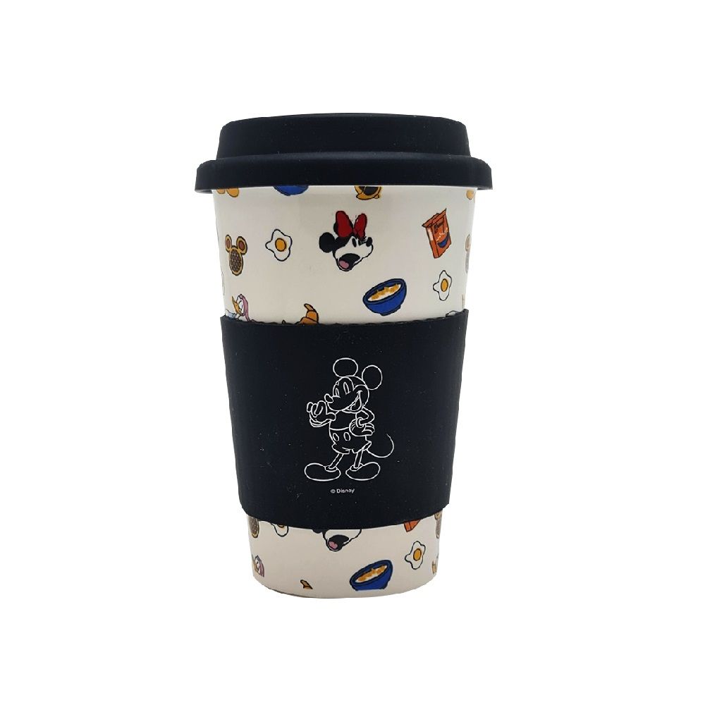 LOTUSS DISNEY แก้วเซรามิค MICKEY+ฝาปิด 400 มล.
