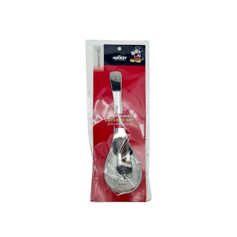 LOTUSS DISNEY MICKEY STAINLESS STEEL SERVING SPOON 1 PIECE