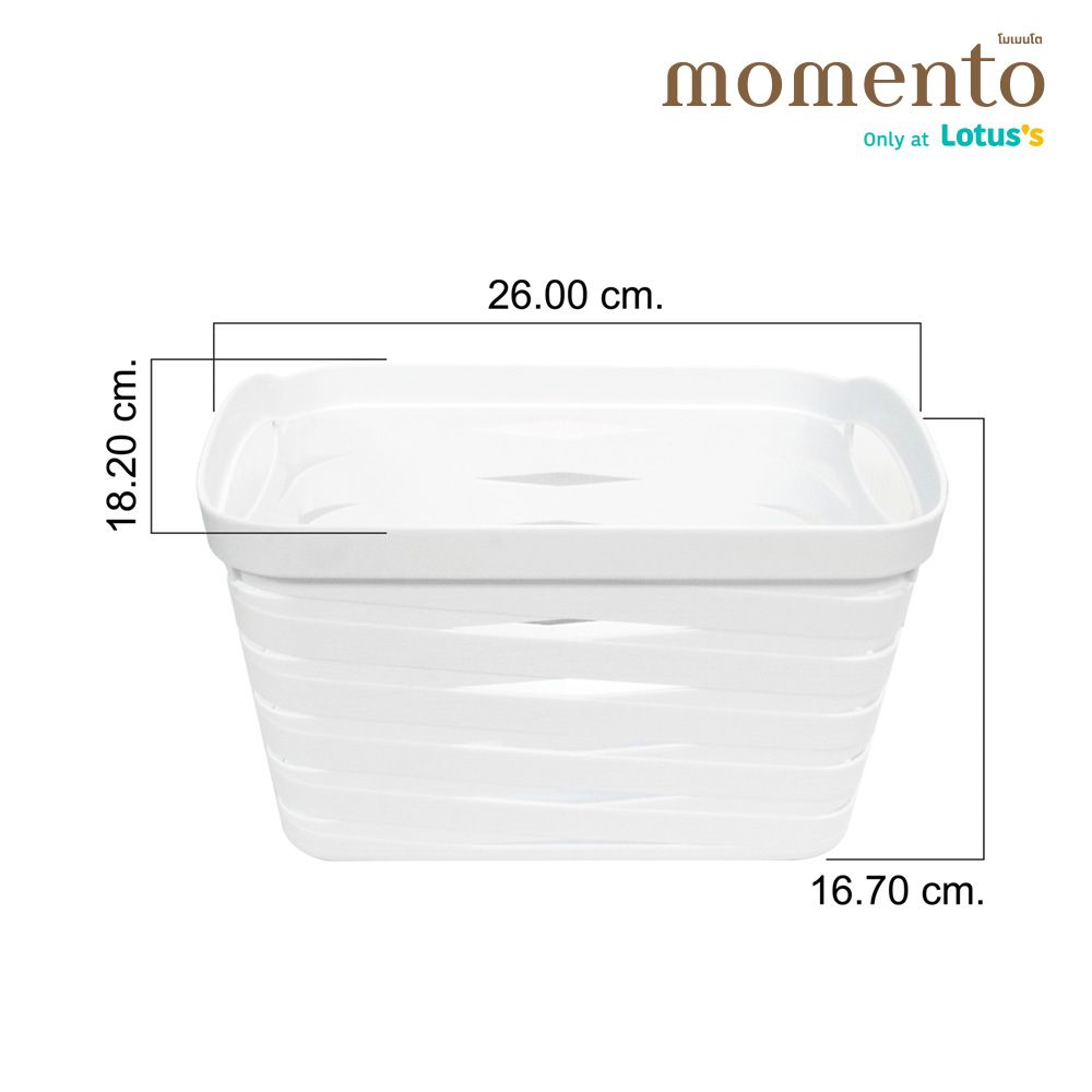 MOMENTO ตะกร้าครอส ขนาด 26 ซม.