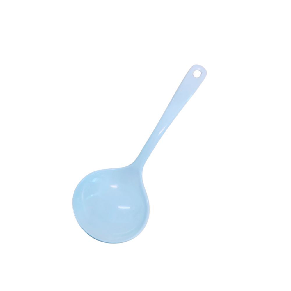 ช้อนซุปเมลามีน สีขาว