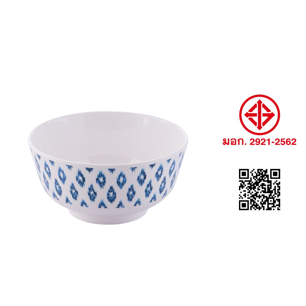 MOMENTO MELAMINE BOWL INDIGO 4.5 INCH