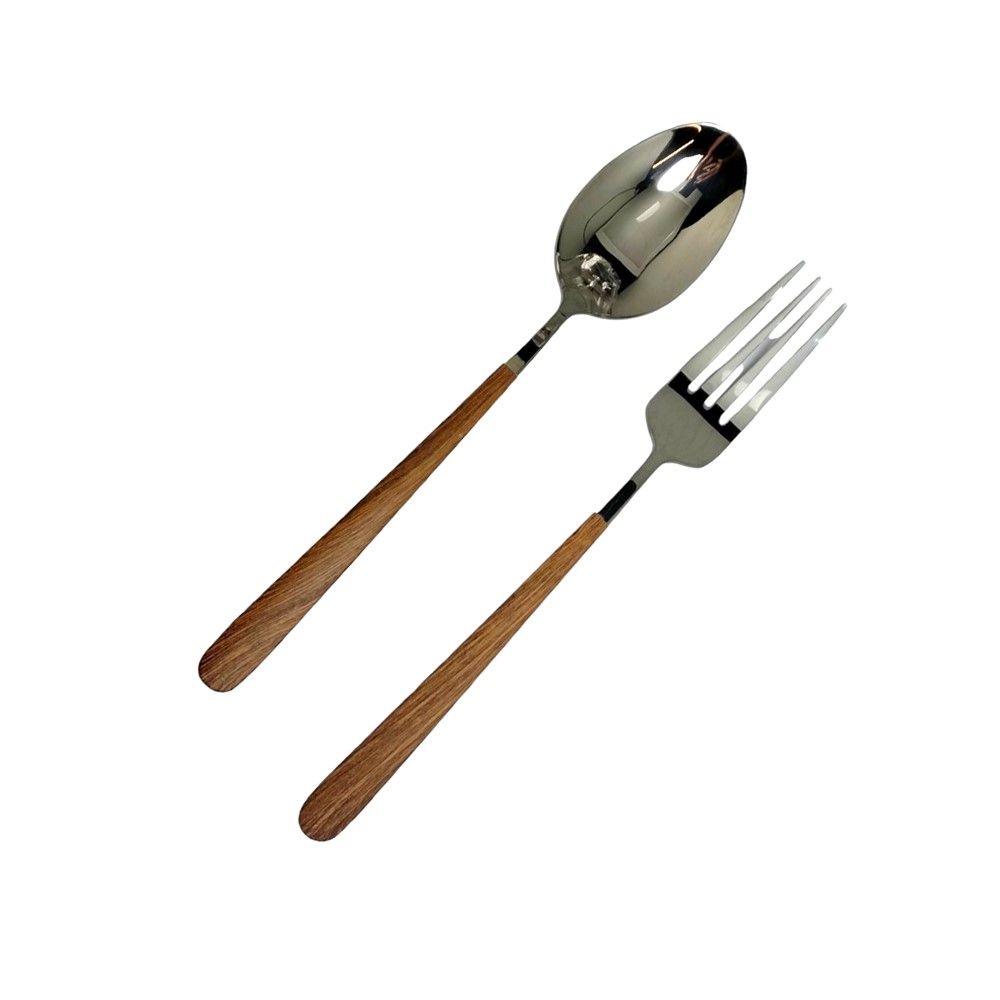 MOMENTO SPOON FORK MOCHA HANDLES 2 MM.