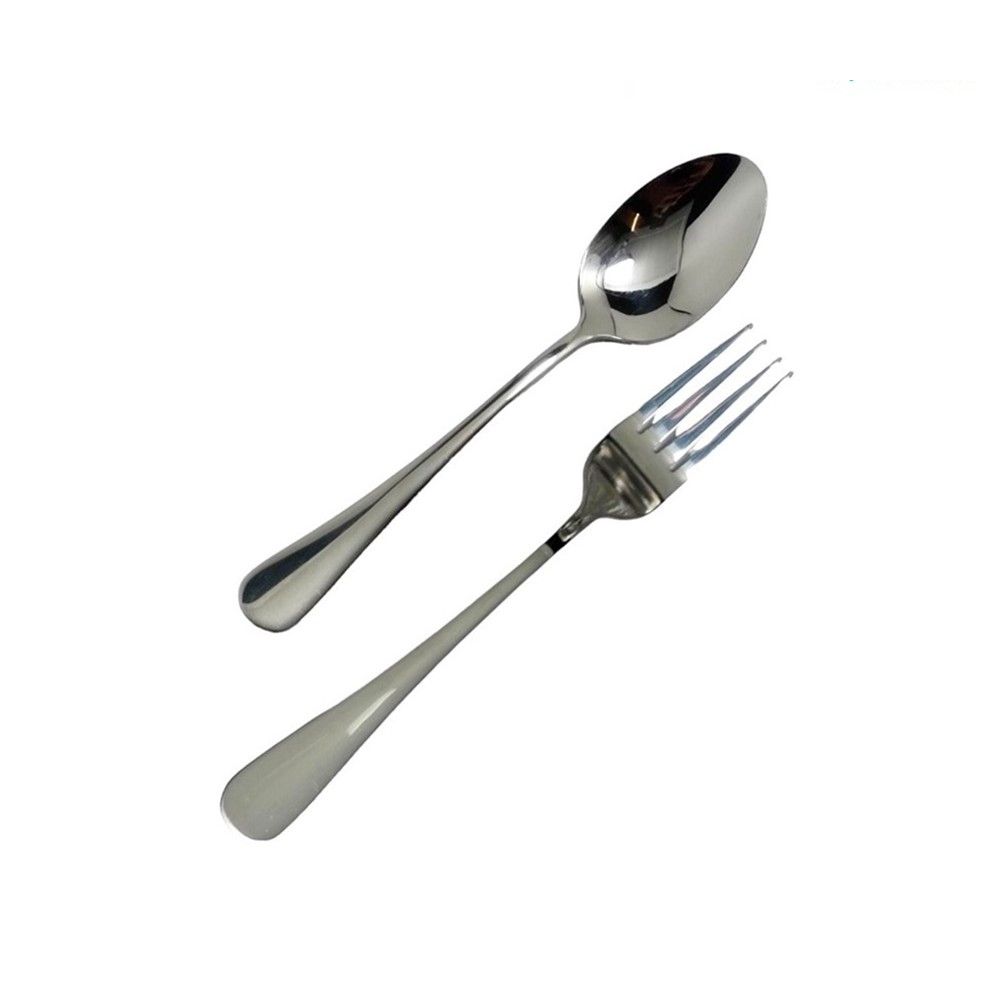 โมเมนโต้ ช้อน ส้อม คลาสสิค ซิลเวอร์ 2 มม. 2 คู่