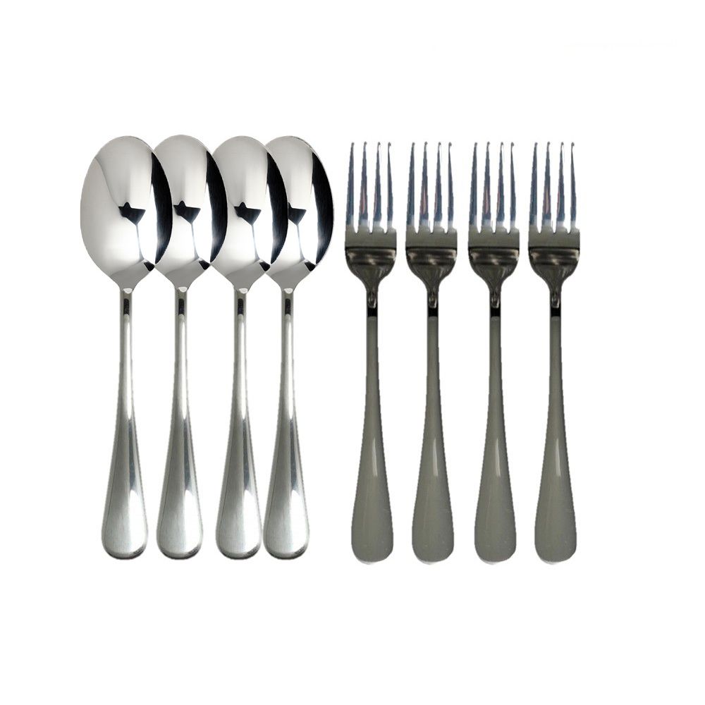 MOMENTO SILVER FORK MODERN 1.5MM. 4 PAIRS