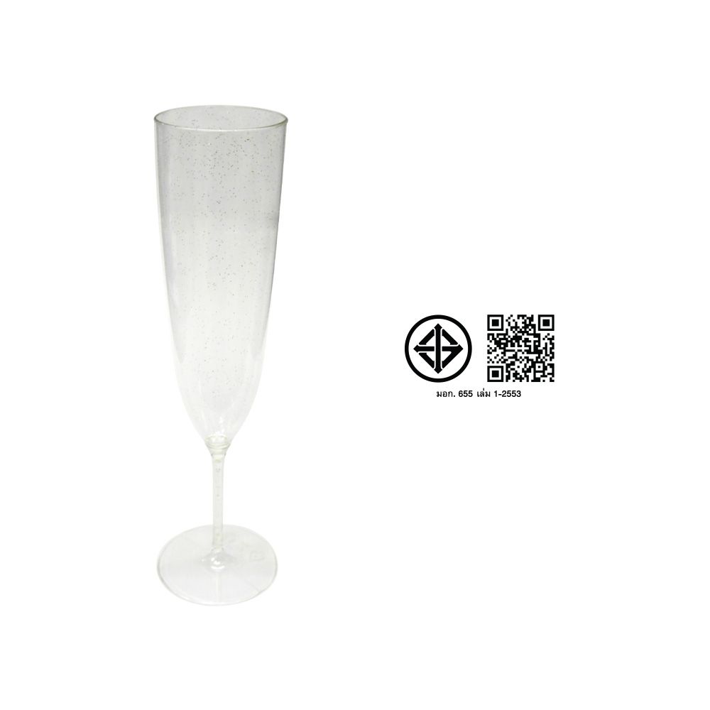 PASTINA แก้วแชมเปญกากเพชร 4 ชิ้น