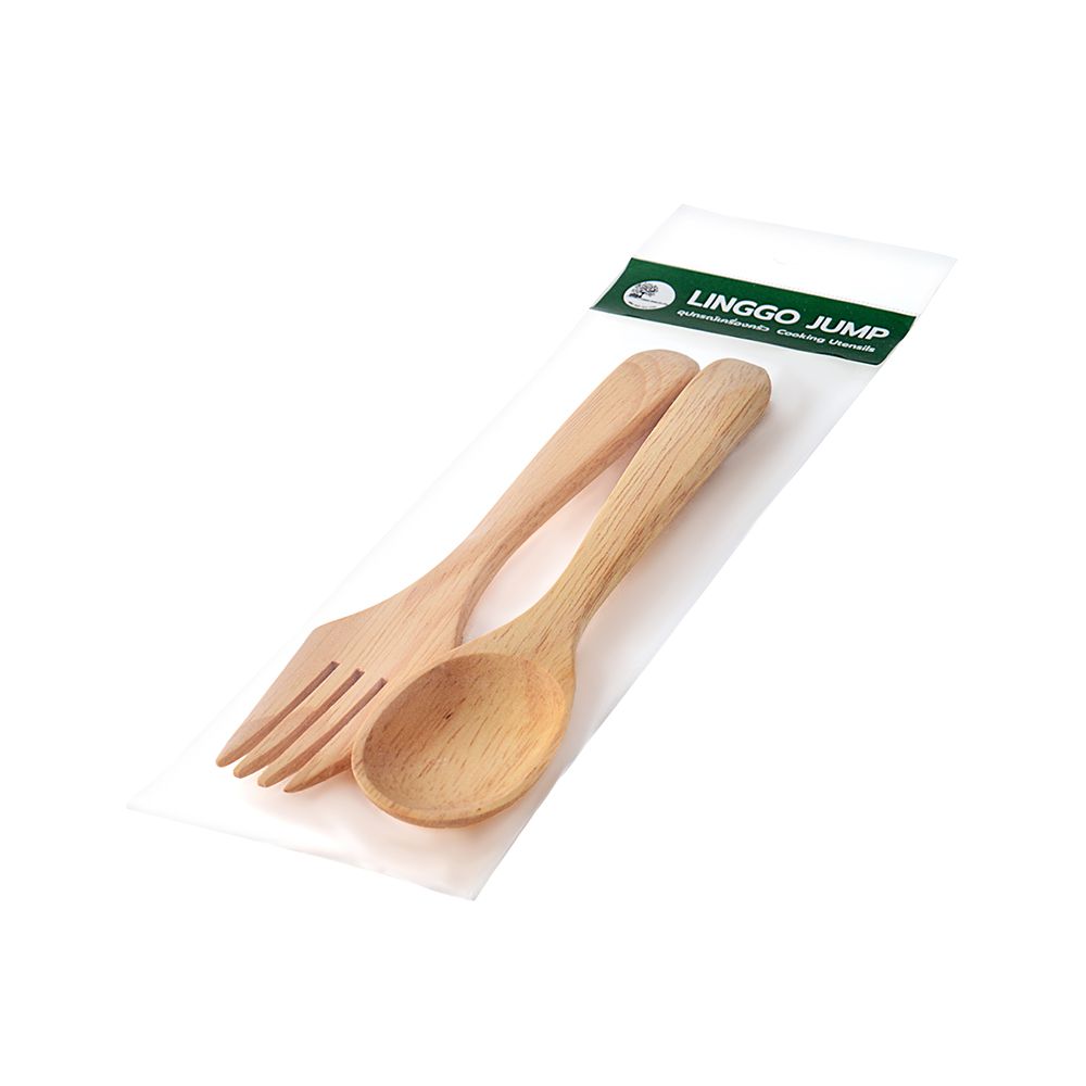 ช้อน ส้อม ทานข้าว 18 ซม.