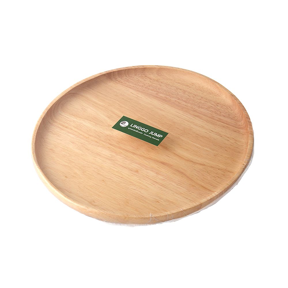 ถาดไม้กลม ขนาด 8 นิ้ว