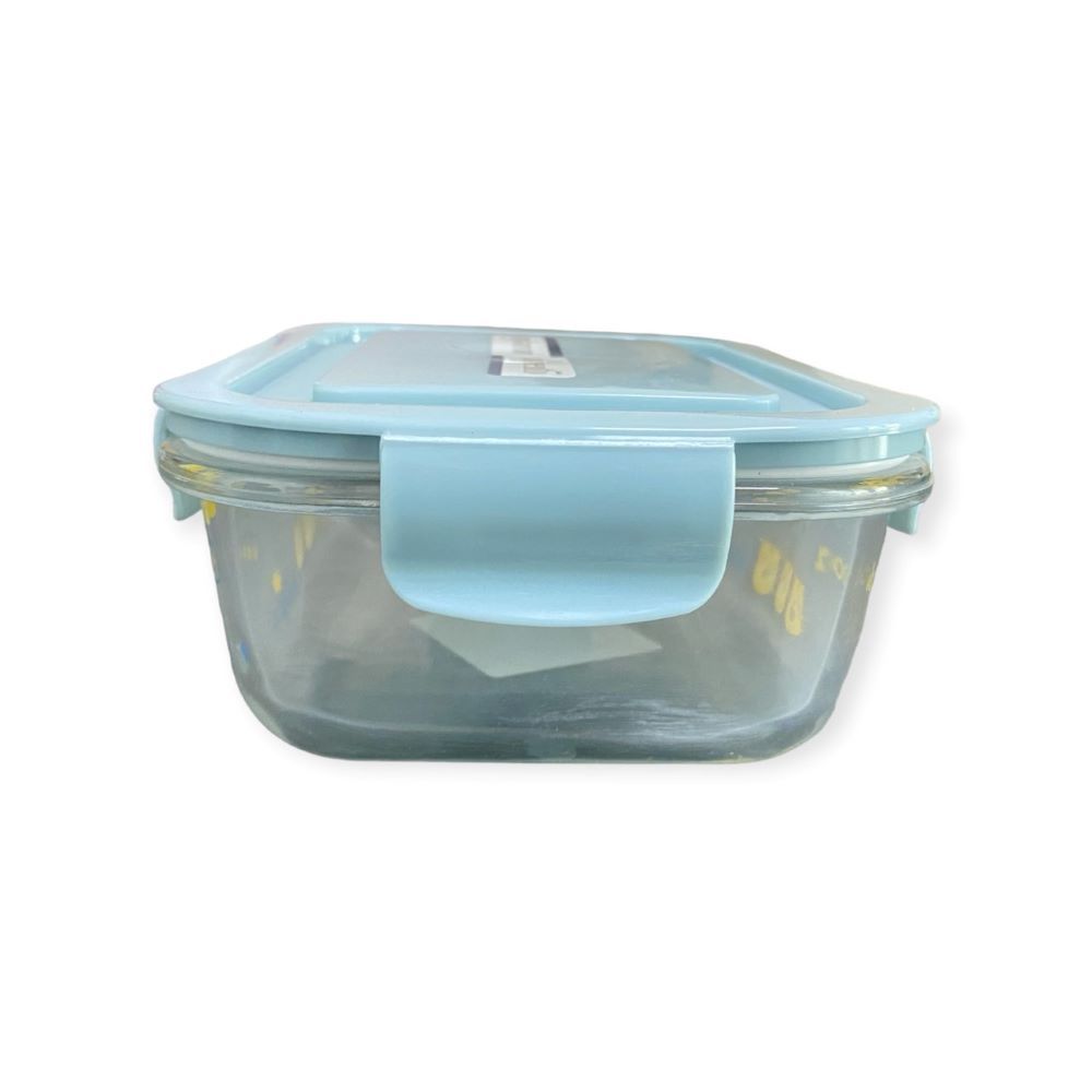 โมเมนโต กล่องอาหารแก้วพิมพ์ลาย 640 มล. (คละแบบ)