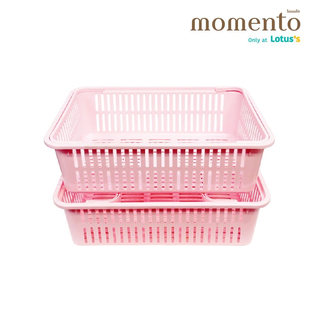 MOMENTO LONGDE BASKET PINK 37 CM