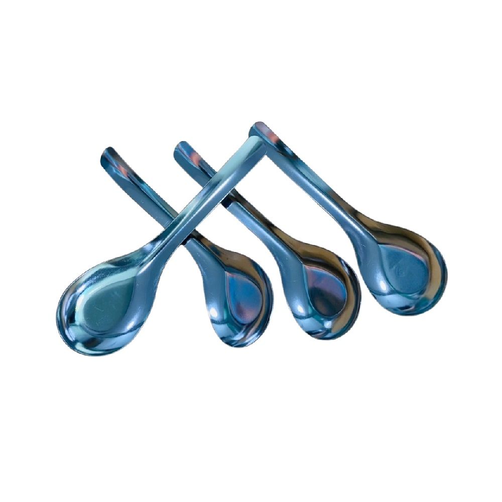 ช้อนแสตนเลสด้ามยาว 1MM 4 ชิ้น