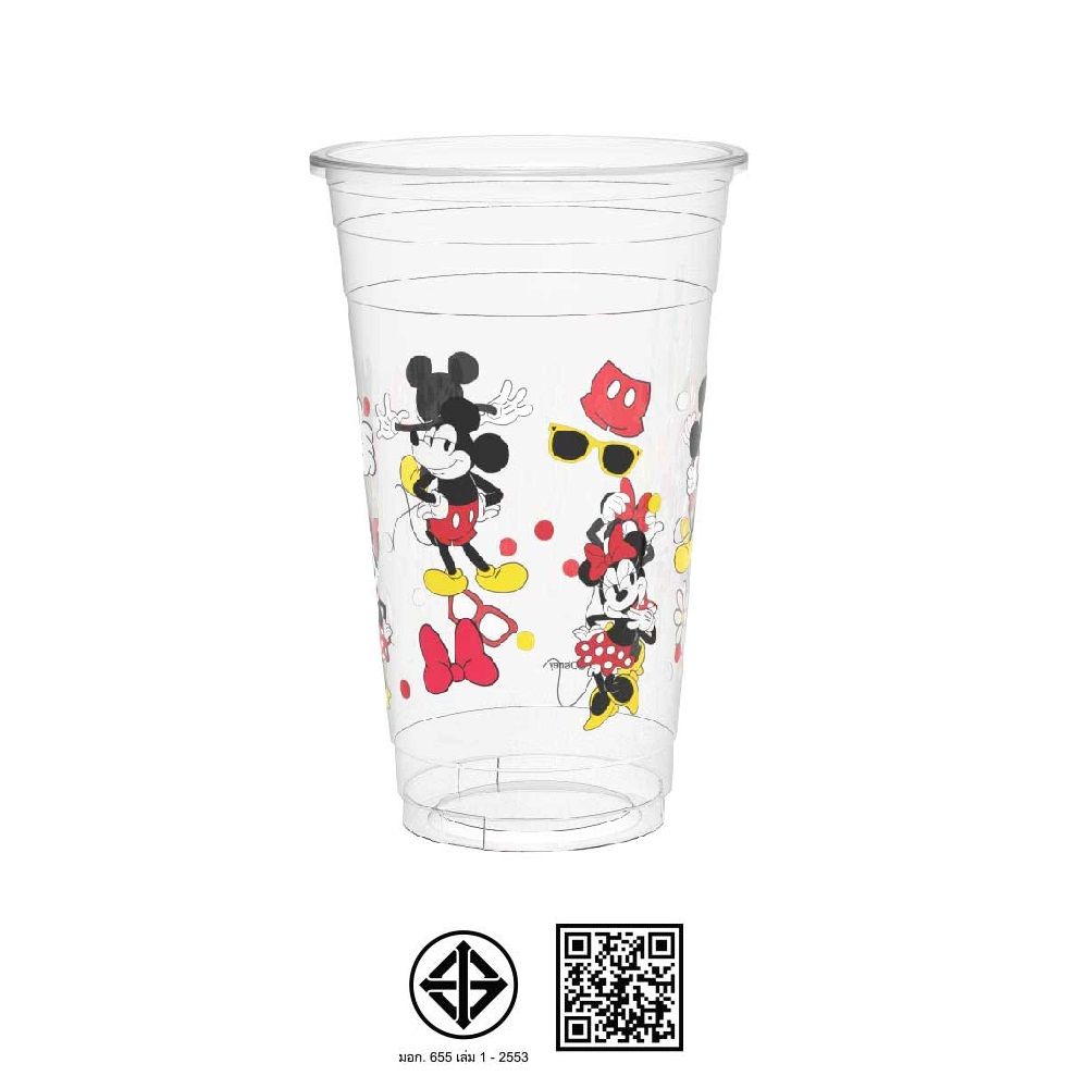 โลตัสดิสนีย์ แก้วพลาสติก 22 ออนซ์ แพ็ค 25 ใบ