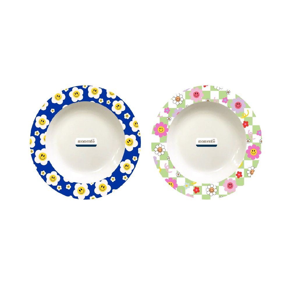 โมเมนโต จานภาชนะใส่อาหาร 9 นิ้ว (คละแบบ)