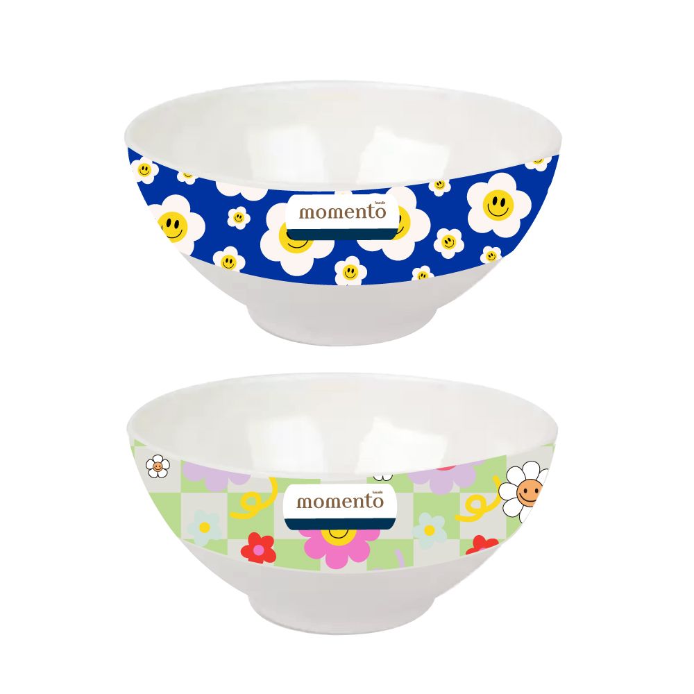 โมเมนโต ชามภาชนะใส่อาหาร 7 นิ้ว (คละแบบ)