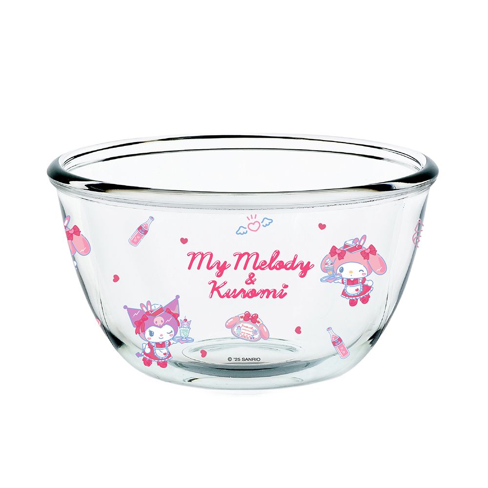ชามแก้ว คุโรมิ X มายเมโลดี้ 5 นิ้ว (คละแบบ)