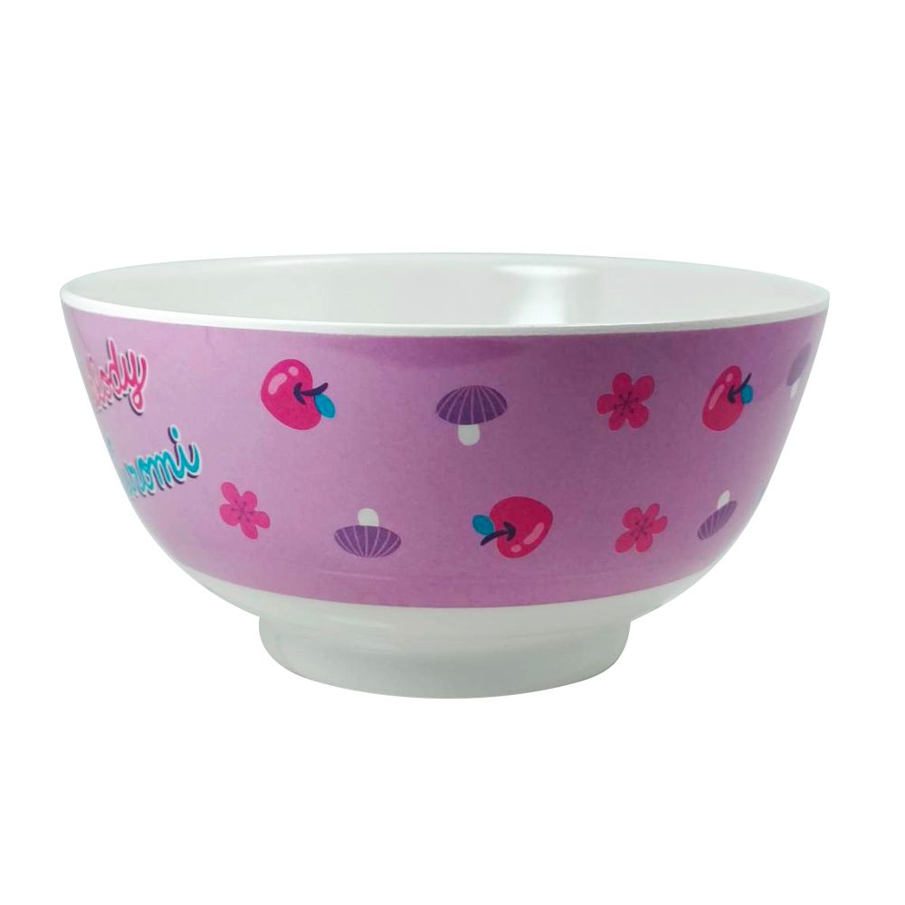 ชามภาชนะใส่อาหาร คุโรมิ X มายเมโลดี้ 6 นิ้ว (คละแบบ)