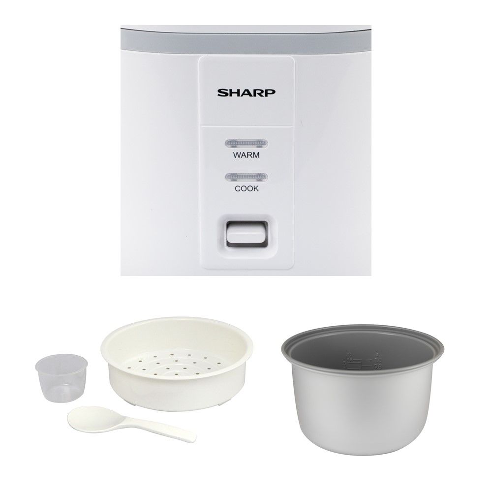 SHARP หม้อหุงข้าว 1 ลิตร #KS-PR11ET (คละแบบ)