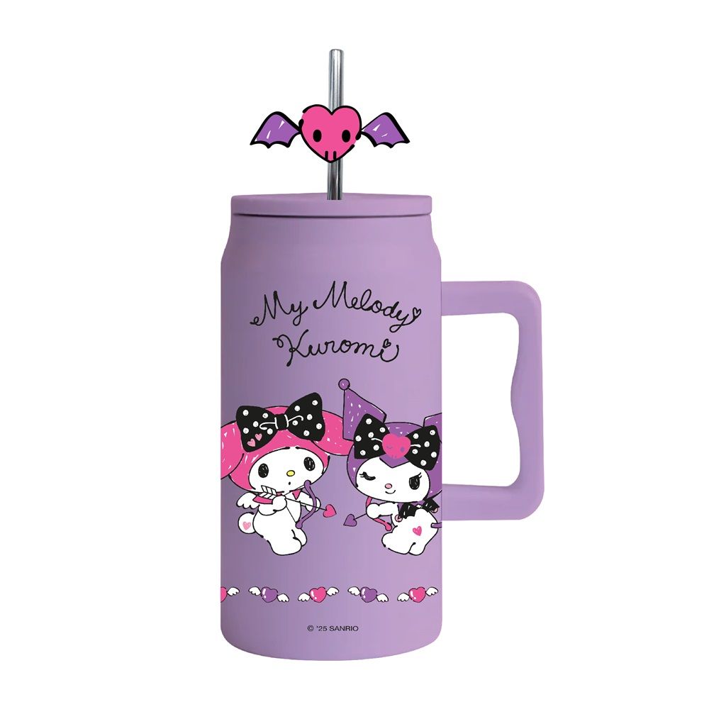 MONENTO แก้วน้ำสเตนเลส ซานริโอ้พร้อมหูจับ 1500 มล.(คละแบบ)